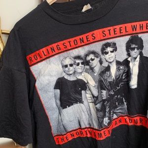 True vintage Rolling Stones concert tee 1989